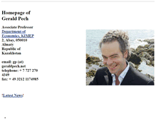 Tablet Screenshot of geraldpech.net